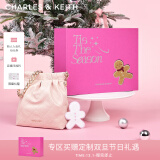 CHARLES&KEITH迷你菱格流浪包单肩斜挎双肩包包女包生日礼物CK2-60782390 粉红色Pink S