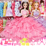 雅斯妮换装娃娃套装大礼盒时尚公主洋娃娃过家家儿童女孩玩具生日礼物