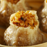 楼茂记糯米烧麦 猪肉糯米夹心包子 速冻早餐冷冻早茶烧卖网红点心 鲜肉香菇烧麦2包/10只装