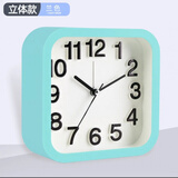 康巴丝小闹钟卡通石英钟可爱座钟卧室超安静儿童学生起床闹铃表闹钟