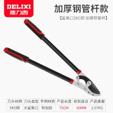 德力西园林剪刀果树修剪树枝强力修枝粗枝花剪大省力园艺工具手动农具 加长省力型（钢管）