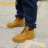 【9成新】添柏岚（Timberland）踢不烂 大黄靴 牛皮防水经典黄靴 10061 小麦色 43码US9