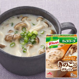 味之素日本进口速食法式浓厚奶油蘑菇汤方便代餐冲泡即食食品浓汤早餐 家乐牌浓厚奶油蘑菇味3袋/盒