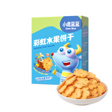 小鹿蓝蓝宝宝饼干零食独立小包装零食儿童牛奶水果蔬菜饼干 彩虹饼干（水果味）80g