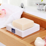 KLEINE WOLKEKleine Wolke德国进口陶瓷白色酒店肥皂盒沥水香皂盒子轻奢肥皂碟 Flash