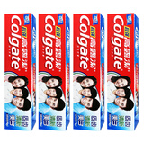 高露洁（Colgate）进口劲酷清爽耀白减渍牙膏含氟直立按压式清新口气洁白牙齿亮白 超强防蛀固齿140gx4支