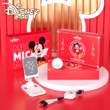 迪士尼（DISNEY）无线蓝牙耳机半入耳式心意礼盒生日高颜值情人节礼物三合一礼盒装 LH01数码礼盒