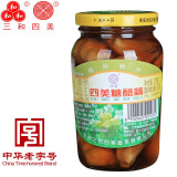 四美三和四美糖蒜糖醋蒜醋泡蒜头咸蒜咸菜扬州特产甜蒜下饭菜腌制酱菜 糖醋蒜375g