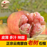 农多鲜云南蒙自甜石榴 产地直发新鲜应季水果孕妇水果 皮薄多汁味甜 带箱10斤（单果重330-400g)