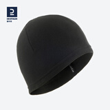 迪卡侬（DECATHLON）滑雪帽子摇粒绒帽防寒保暖春秋款 成人黑色（57cm） 均码
