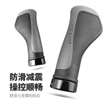 大行（DAHON）自行车把套P8K3橡胶掌托把手山地车单车公路车通用骑行配件d5改装 浅灰色 拨动变速两长款