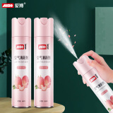 爱博（AIBO)空气清新剂喷雾 汁汁白桃360ml*3 家用除异味室内厕所