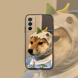 机旺马vivoiqooneo5s镜头全包手机壳保护套磨砂硅胶防摔iqooneo5se男女新款卡通软壳 小眼神 iqooneo5se【加挂绳】