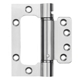 BUFEISON隐形门子母合页液压缓冲阻尼回弹不锈钢弹簧自动关门闭合器铰链暗 4寸拉丝缓冲子母合页一个