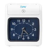 新蜜（SINMI） 新蜜 S-168纸卡打卡考勤机打卡机员工上下班智能考勤神器学生签到卡片 S-168钟表版（标准配置）