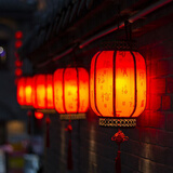 Komebrite太阳能红灯笼户外防水家用庭院过年中秋国庆别墅大门吊挂装饰灯 单个 【3W太阳能大板+USB两用】 灯笼