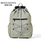 波斯丹顿（BOSTANTEN）男士轻便束口抽绳双肩包学生书包运动登山包大容量户外骑行背包女
