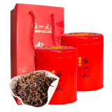 张一元红茶特级云南滇红150g(75g*2罐)组合装配手提袋 中国元素系列