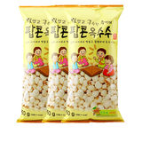 怡情爆米花韩国进口老式原味香脆爆米花蜂蜜膨化食品网红电影怀旧零食 原味 150g*3袋