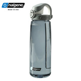 乐基因（nalgene）户外运动水杯塑料骑行随手杯子男女学生大容量便携直饮美国进口 5565-8024烟灰色 650ml
