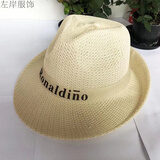 春夏中老年男士凉帽草帽亚麻礼帽遮阳防1晒太阳帽户外休闲爵士帽子ff 【爵士米】