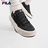 斐乐（FILA）官方川行鞋FOSSO男鞋复古帆布鞋新款休闲鞋 黑-BK 40