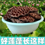 天然新货莲房干莲房中草药材莲蓬壳莲子壳连房莲蓬孕妇煮水茶 干莲房整个6个