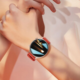 vivo手机通用watch gt5智能运动手环女蓝牙电话微信提醒支付心率血氧睡眠监测情人节礼物计步手表 12红色【蓝牙通话+离线支付+运动健康等】