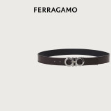 菲拉格慕（Ferragamo）男士双面双色可调式腰带 0689112_C_105（礼物送男友）