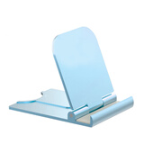 艾昊者 手机桌面支架懒人支撑支脚折叠架子支座放手机直播追剧便携简约小巧防滑通用适用苹果华为看电视托架 升级款方形支架【蓝色】手机通用 2个装