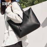 森马（Semir）托特包女包质感大容量手提包通勤单肩包105324153025