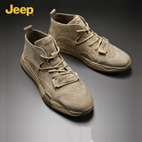 Jeep吉普男鞋秋季2025新款运动休闲鞋户外马丁靴工装板鞋百搭鞋子