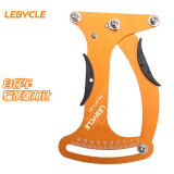 LeBycle 自行车车圈校正工具辐条张力计轮组钢丝调圈编圈测量扳手 钢丝车圈松紧校准 轮组编圈调圈工具