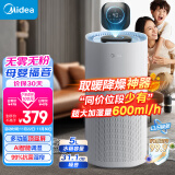 美的（Midea）【小蓝鲸600】无雾加湿器婴儿落能除菌卧室静音增湿器孕妇家用落地桌面空气雾化加湿净化器SZ-2Y50