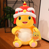 蓓斯曼龙年吉祥物公仔奶龙玩偶毛绒玩具布娃娃抱枕送女生生日礼新年礼物 龙运当头奶龙 40厘米