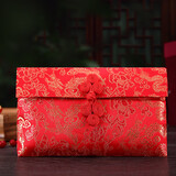 澳颜莱18新款 时尚囍织锦绸缎婚庆婚礼2-3-5-6w结婚彩礼聘礼大8-9-10万 金龙(3万) 万元红包