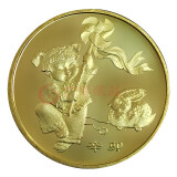 广博藏品 2003-2014年第一轮十二生肖纪念币 1元面值贺岁生肖钱币 2011年兔年生肖纪念币