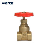 ARCO 西班牙进口闸阀，截止阀(水阀)(总阀)  欧标黄铜，密封性好 3/4*3/4(6分)DN20-190404