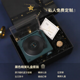 色果复古唱片机蓝牙音箱原子黑胶闹钟无线蓝牙小音响小型低音炮学生日61儿童节礼物男女高音质大音量 莫兰迪绿【精美礼盒礼袋+可写贺卡】可刻字