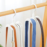 家の物语（KATEI STORY）日本包包挂钩神器旋转拱形挂包架不变形多功能衣柜丝巾围巾置物架 适合包包围巾 一个装