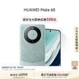 华为（HUAWEI）旗舰手机 Mate 60 12GB+1TB 雅川青超可靠玄武架构 鸿蒙智能手机