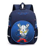 艾欣儿 幼儿园儿童书包女小学生男生卡通动漫小中大班小背包宝宝3456岁双肩包恐龙轻便减负公主汪汪队 蓝色奥特曼