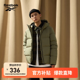 Reebok锐步官方新款户外羽绒服男女款外套新一代轻薄保暖舒适 GL0-22CFR203U 连帽 S