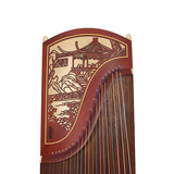 敦煌牌敦煌古筝696D系列双鹤朝阳非洲紫檀木儿童初学入门古筝成人考级琴 696MS豫园望春（全套配件）