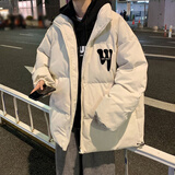 Shelley Jones美式复古棉服男女秋冬季新款情侣外套痞帅高级感棉衣袄子高街潮牌 MY62048 卡其色 XL [建议125-145斤]