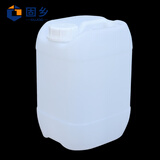 固乡塑料桶 水桶 方形酒桶 化工桶 堆码桶 废液桶  白色5L 型号GX-SLT-B05