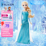 芭比（Barbie）女孩生日礼物冰雪奇缘1公主娃娃-冰雪奇缘1艾莎公主娃娃HLW47