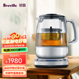 铂富（Breville） BTM800 多功能煮茶器 恒温泡茶壶电水壶玻璃材质 泡茶机 1.5L 1.5L