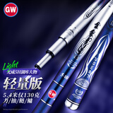 光威（GW）鱼竿手竿7.2米金纹龙湖库野钓大综合竿钓鱼竿超轻超硬28调鱼杆