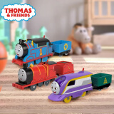托马斯&朋友 （THOMAS&FRIENDS）(随机角色1辆发货)男孩玩具-轨道大师系列之收藏款电动火车HFX92